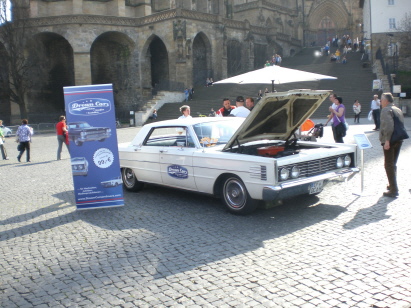Der Mercury auf dem Domplatz